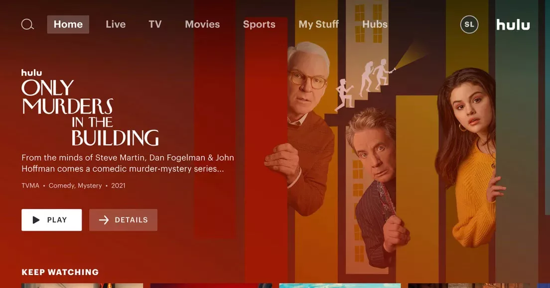 Hulu-Homepage